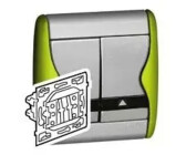 Plaque Legrand SAGANE SILEX 85010 – Occasion, Pour Interrupteurs Ou Prises