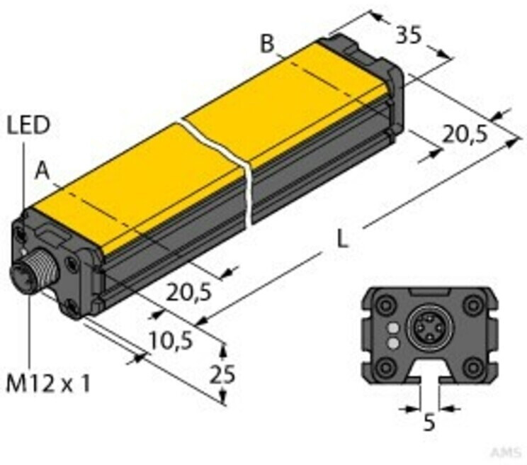 Turck WIM200-Q2 Linearwegsensor magnetisch (1536645) ab 604,69 ...