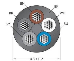 Turck Sensor-Aktor-Kabel PUR 5×0,34mm² (6627998) ab 378,27 ...