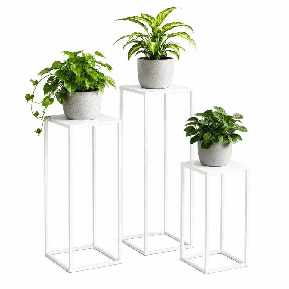DanDiBo Blumenhocker Metall, weiß, eckig, 3er-Set (96482) ab 59,89 € (Oktober 2026)