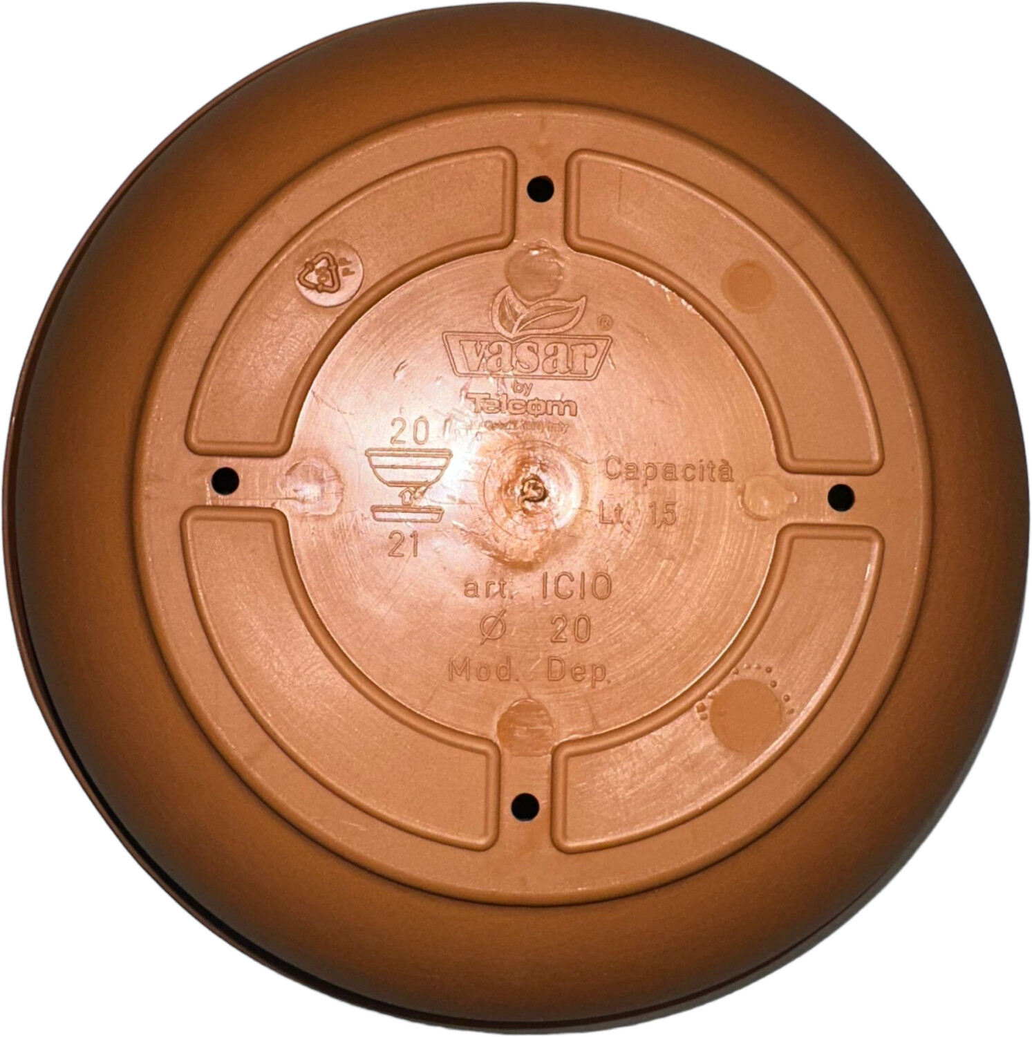 Dehner Pflanzschale Aurora terrakotta, Kunststoff, Ø 50cm, frostbeständig ab 17,99 € (Oktober 2026)