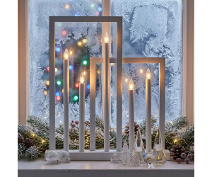 Eglo Frame LED-Kerzenständer Holz, weiß, warmweiß (410951) ab 32,50 € (Oktober 2026)