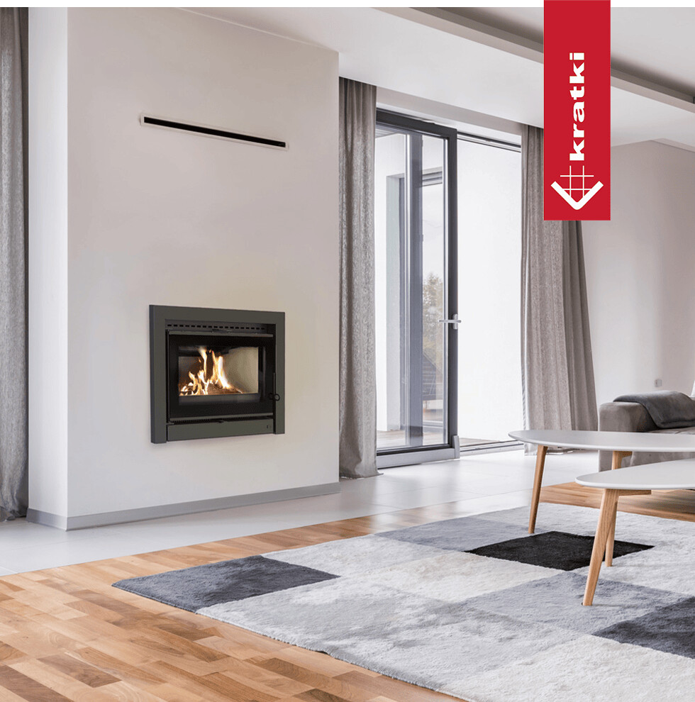 Kratki KDZ K Cassette Cheminée 6kW Ø160mm (KASETA/KDZ/K) au