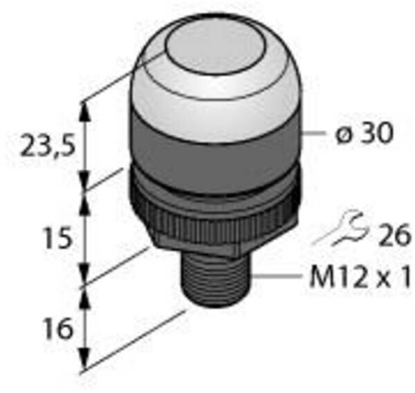 Turck Bestückungssensor K30APT2XBF2Q kapazitiv, Pick-to-Light (3801697 ...