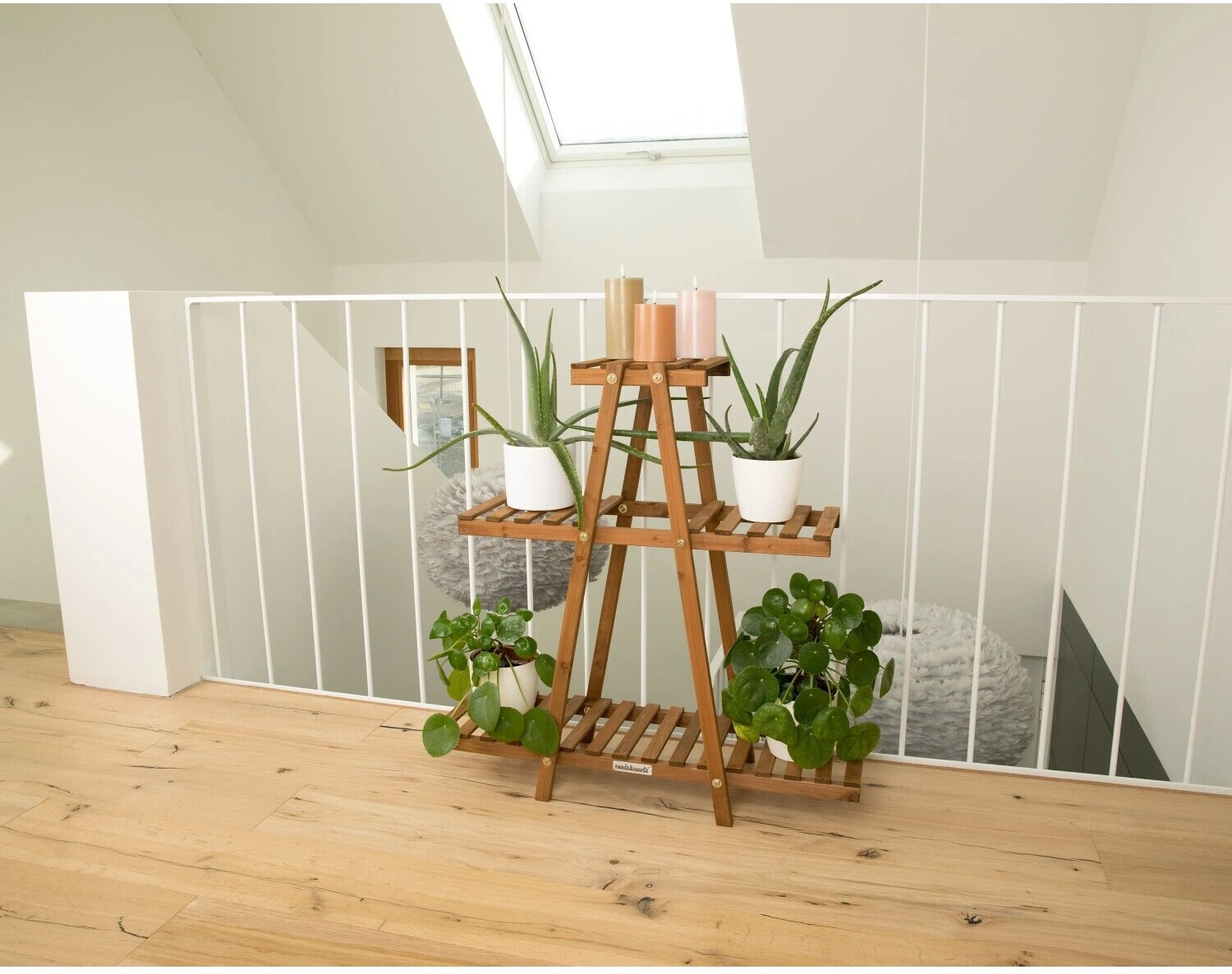 needs&wants Bloomy2 Pflanzentreppe, Holz, Indoor/Outdoor, 83x28x83cm (73002) ab 33,33 € (Oktober 2026)