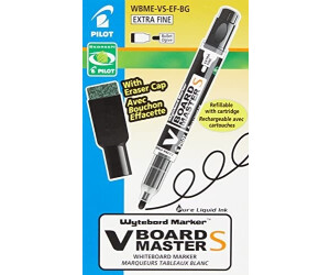 DIYDEC 22 Stück schwarze Whiteboard Stifte, Trockenlösch Abwischbare DIYDEC 22 Stück schwarze Whiteboard Stifte, Trockenlösch Abwischbare