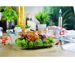 Sendez XXL Glasbräter mit Deckel 7,0L, hitzebeständig ab 27,99 € (Oktober 2026)