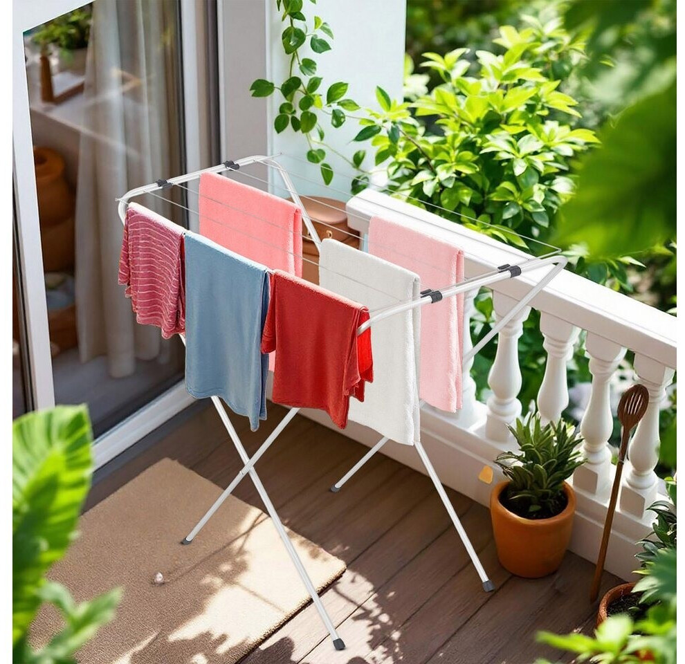 Spetebo Wäscheständer klein, klappbar, 6m Trockenlänge, 88x83cm (4574) ab 16,95 € (Oktober 2026)