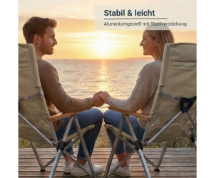 osoltus Faltsessel Campingstuhl beige ab 59,90 € (Oktober 2026)