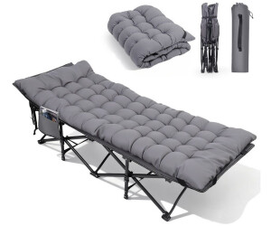 Sekey Tragbares Feldbett mit Matratze grau ab 52,99 € (Oktober 2026)