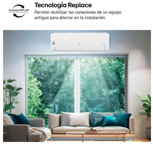 LG Split-Klimaanlage REPLACE12X 3010 kcal A++/A+ Wärmepumpe WiFi (REPLACE12X.SET), Bild 6