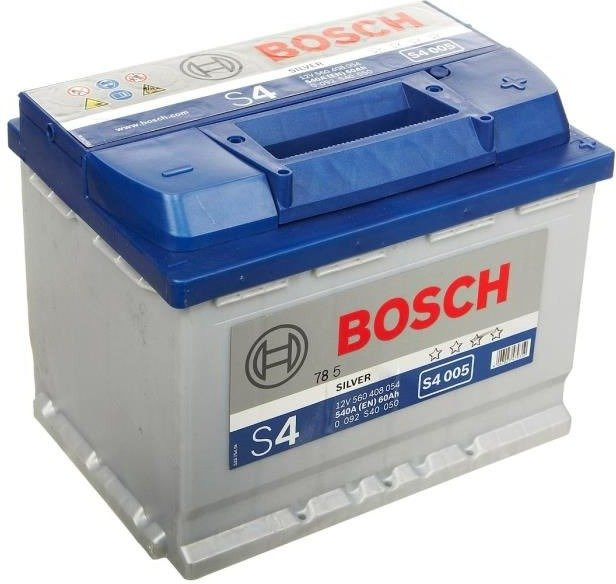 Bateria Bosch® S4 - 66 Fe (+ -) Inversa 60ah