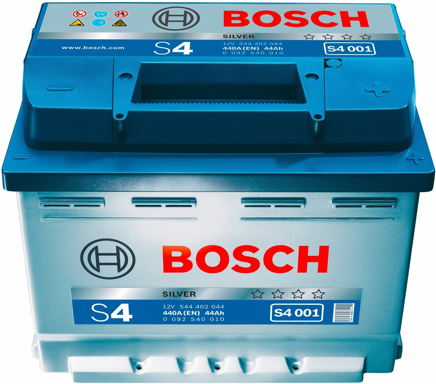 BOSCH Batterie Bosch S4005 60Ah 540A BOSCH pas cher 
