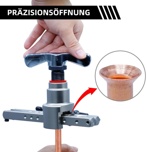 CCLife Technic Taumelbördelgerät metrisch/zöllig 5-19mm für Klimaanlage (4812), Bild 7