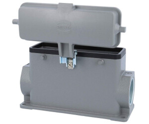 04300240292 HARTING Han 24B Sockelgehäuse Hoch, 2xM32 Seitlicher Kabelabgang. Mit 1 Laengsbuegel Verschraubung M32 Klemmbereich 11.0mm21.0mm 224002