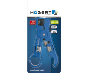 Högert Automatische Abisolierzange mit 200 Verbindern (HT1P230