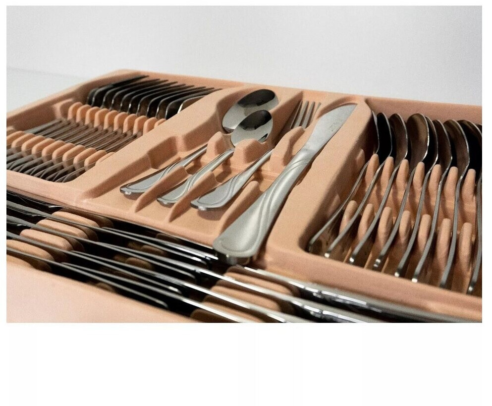QLS Besteck-Set 72-tlg. für 12 Personen, Edelstahl, im Koffer (2834) ab 115,99 € (Oktober 2026)