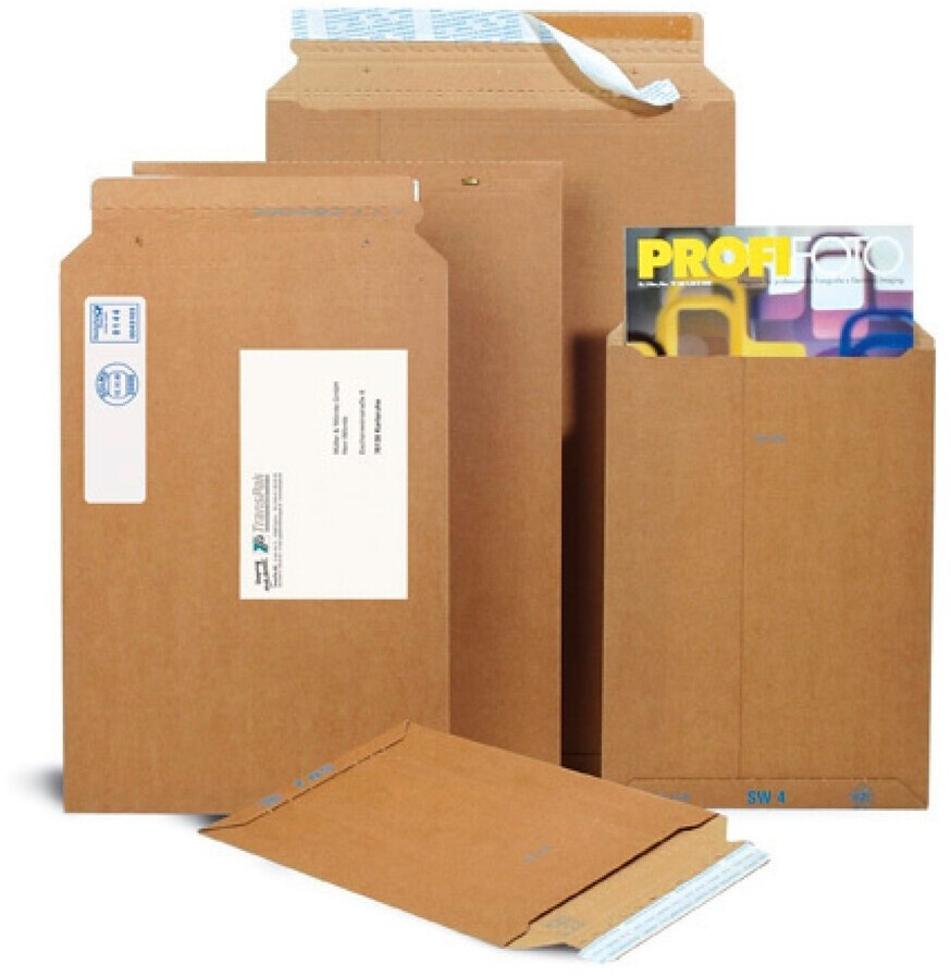 Wellpapp-Versandtasche A3 | 335x500x50 mm | Sicher & Stabil Wellpapp-Versandtasche A3 | 335x500x50 mm | Sicher & Stabil