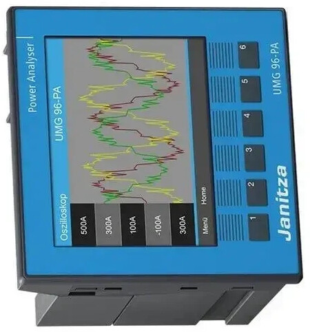 Janitza UMG 96-PQ-L, 90-277V Power Analyser UMG 96-PQ-L 90-277V Janitza UMG 96-PQ-L, 90-277V Power Analyser UMG 96-PQ-L 90-277V