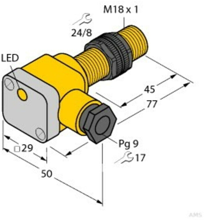 Turck NI10-P18SK-AZ3X Induktiver Sensor (43511) ab 161.61 ...