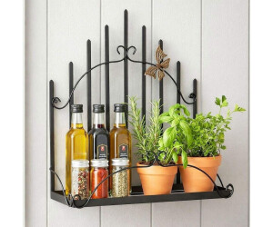 DanDiBo Wandregal Küche/Balkon, Metall, schwarz (96237) ab 59,99 € (Oktober 2026)