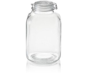 WAS Germany Vorratsglas XL 5l mit Bügelverschluss, Glas/Edelstahl/Silikon ab 10,77 € (Oktober 2026)