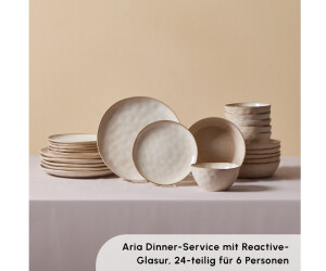 Karaca Aria Geschirrset Steingut, 24-teilig, beige (800.01.01.0814) ab 149,96 € (Oktober 2026)