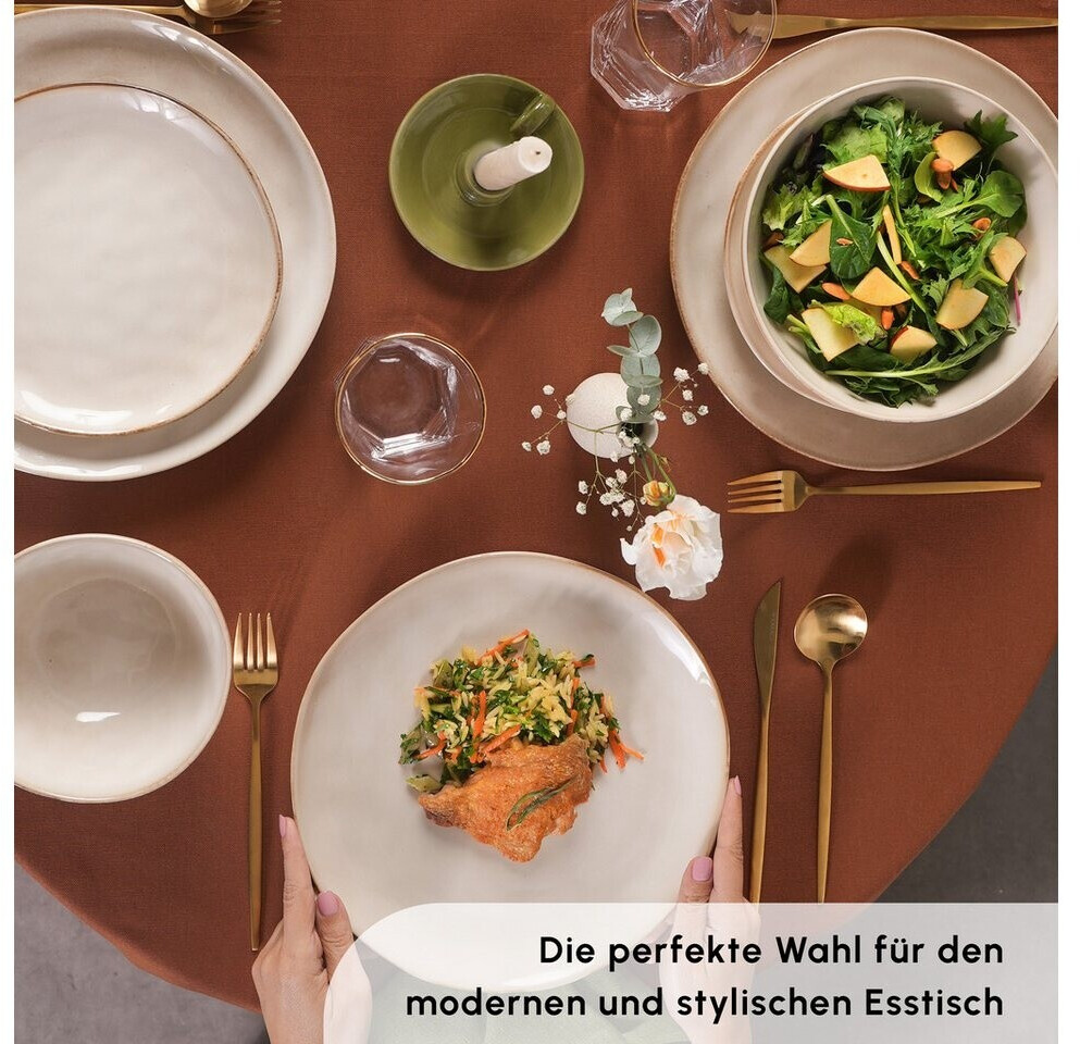 Karaca Aria Geschirrset Steingut, 24-teilig, beige (800.01.01.0814) ab 149,96 € (Oktober 2026)