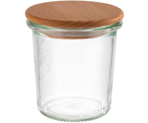 APS Deckel für Weck-Gläser, Buchenholz, Silikondichtung, 12er Set (82363) ab 22,40 € (Oktober 2026)
