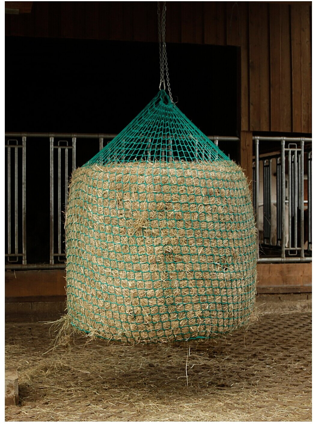 Kerbl Heunetz für Rundballen zum Aufhängen, grün, 150x180cm (321606) ab