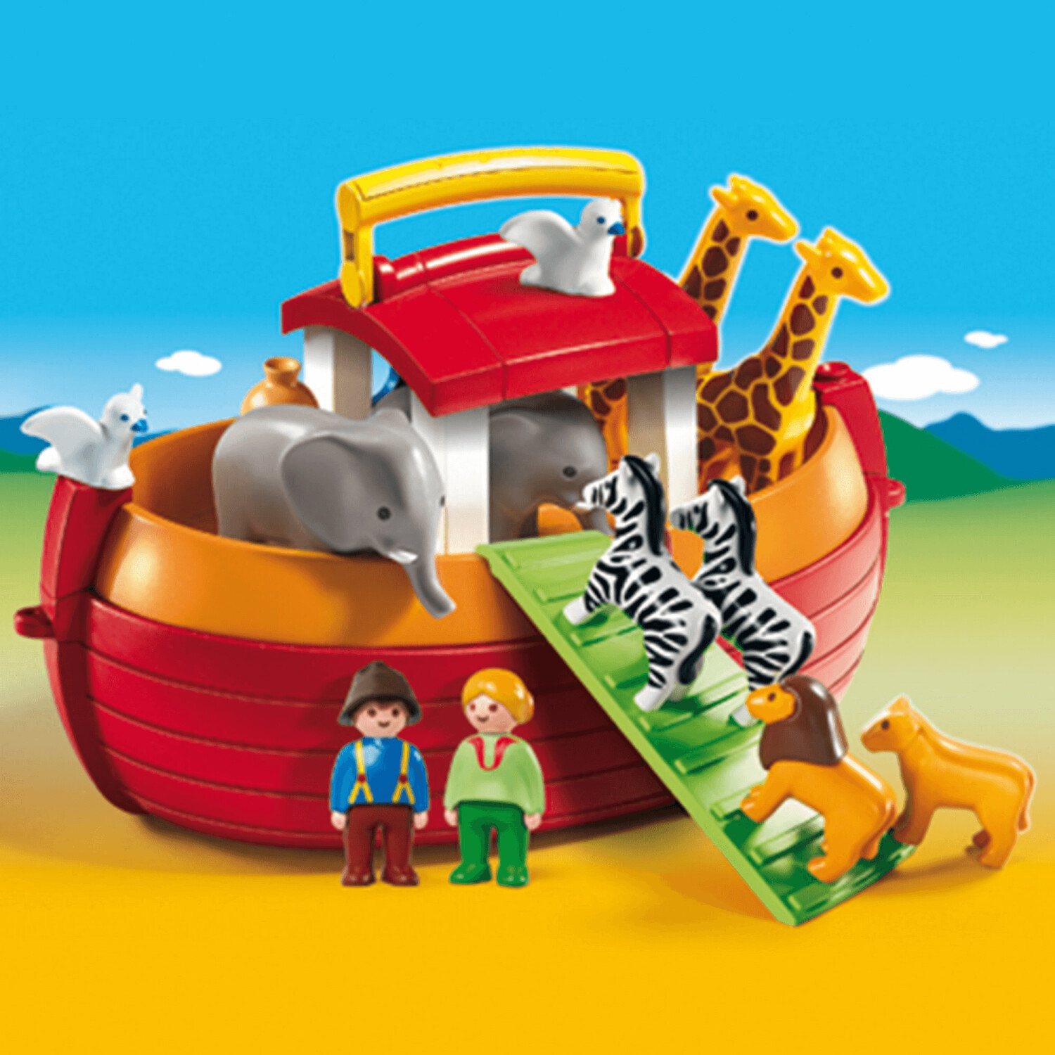 Buy Playmobil My Take Along 1 2 3 Noah s Ark 6765 from 24.99