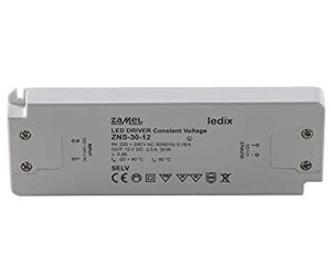 Zamel ZNS-30-12 LED-Netzteil Slim 12V DC 30W (LDX10000139) ab 22,02 ...