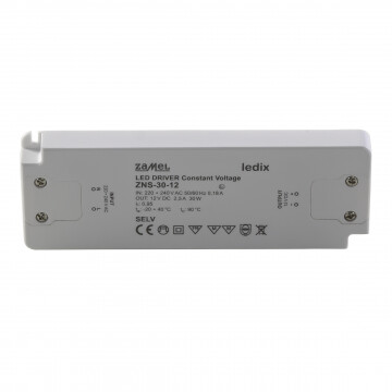 Zamel ZNS-30-12 LED-Netzteil Slim 12V DC 30W (LDX10000139) ab 22,02 ...