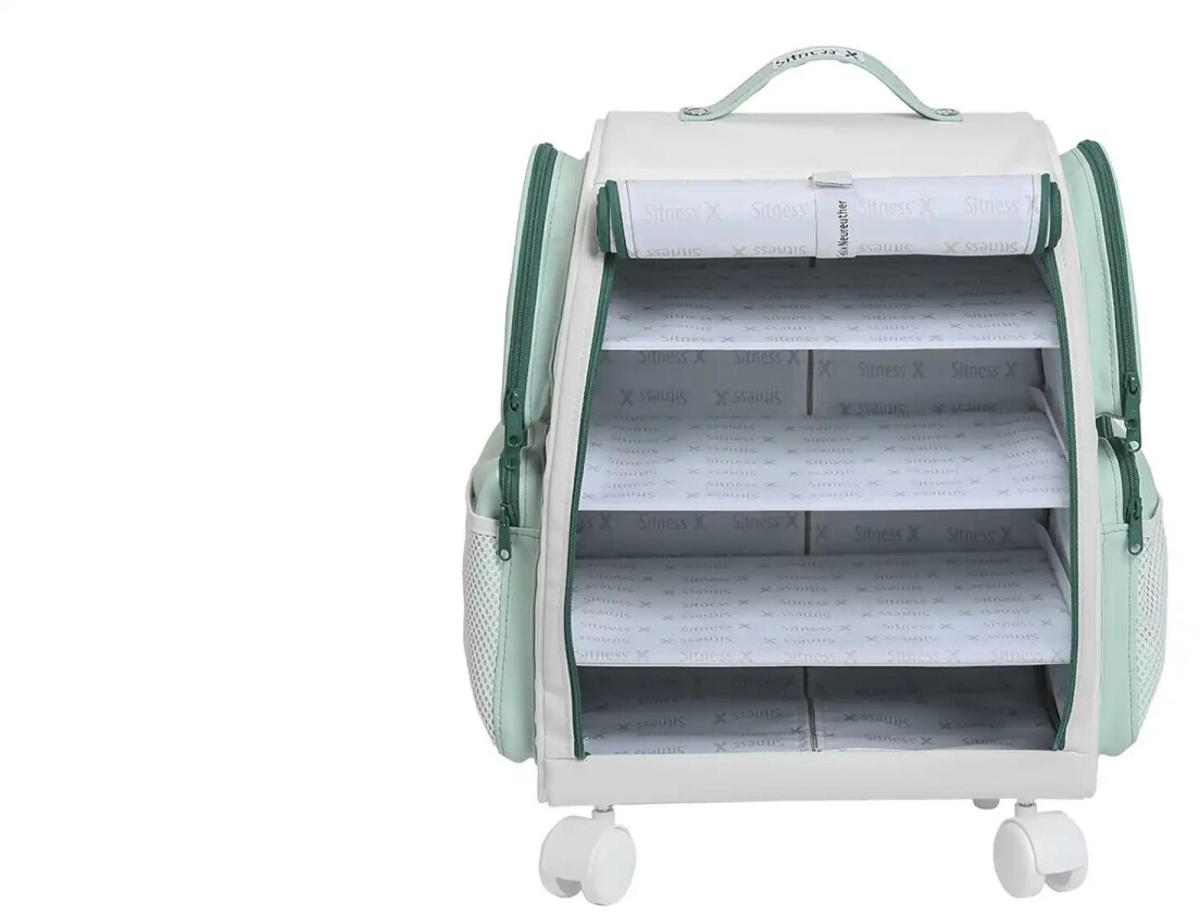 Topstar Sitness X Container Rollcontainer petrol/weiß, Kunststoff/Kunstleder ab 163,99 € (September 2026)
