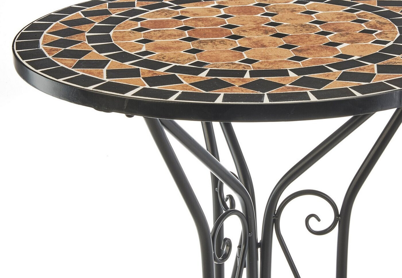 kobolo Gartentisch Mediterran mit Mosaikplatte, Ø61cm, H71cm (20081-00) ab 85,00 € (Oktober 2026)