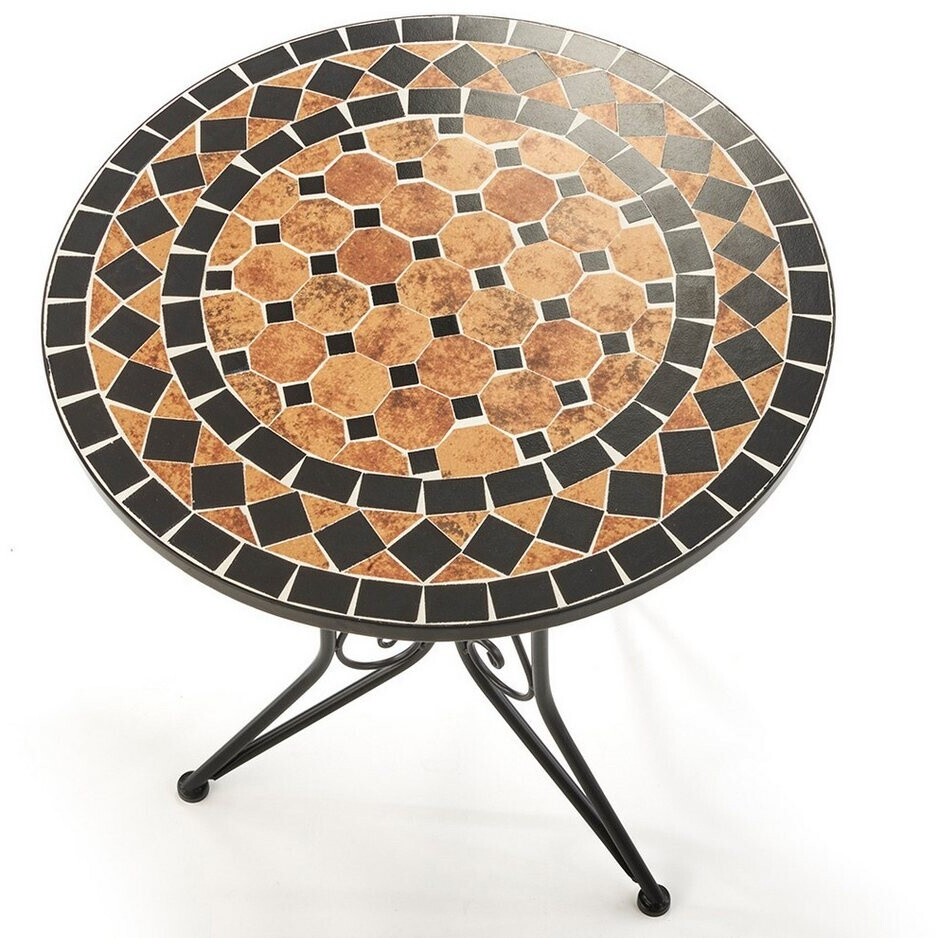 kobolo Gartentisch Mediterran mit Mosaikplatte, Ø61cm, H71cm (20081-00) ab 85,00 € (Oktober 2026)