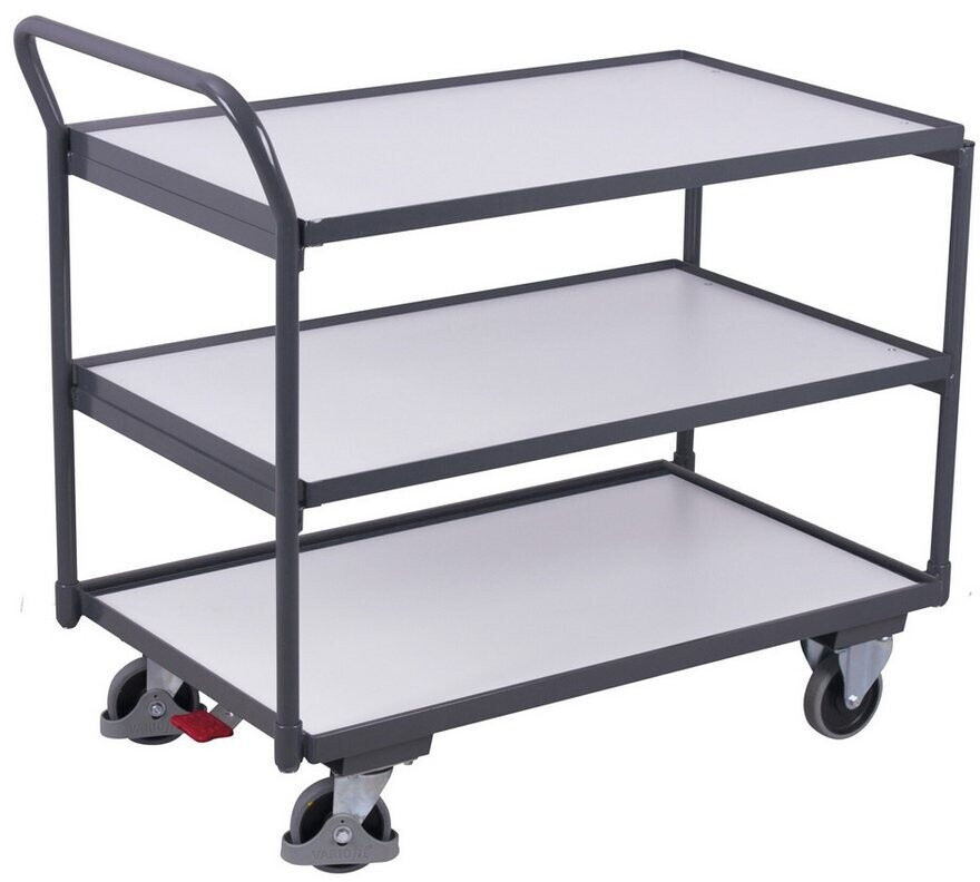 VARIOfit ESD-Tischwagen 3 Ladeflächen 835x490mm (sw-500.657) ab 423,99 ...
