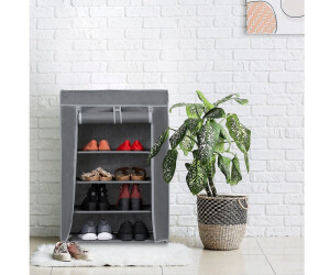 Relaxdays Schuhschrank Stoff, 5 Fächer, 60x30x90cm ab 19,19 € (Oktober 2026)