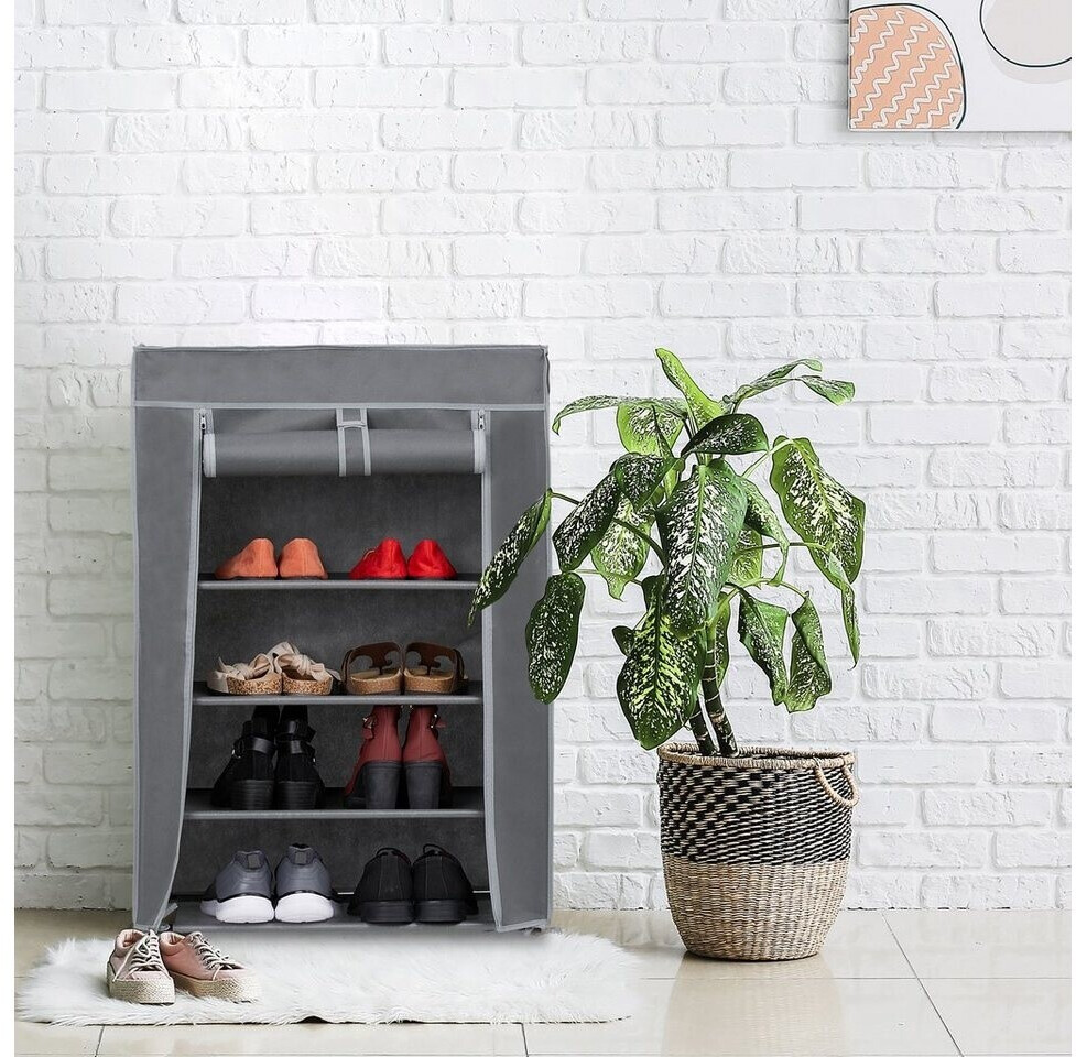 Relaxdays Schuhschrank Stoff, 5 Fächer, 60x30x90cm ab 19,19 € (Oktober 2026)