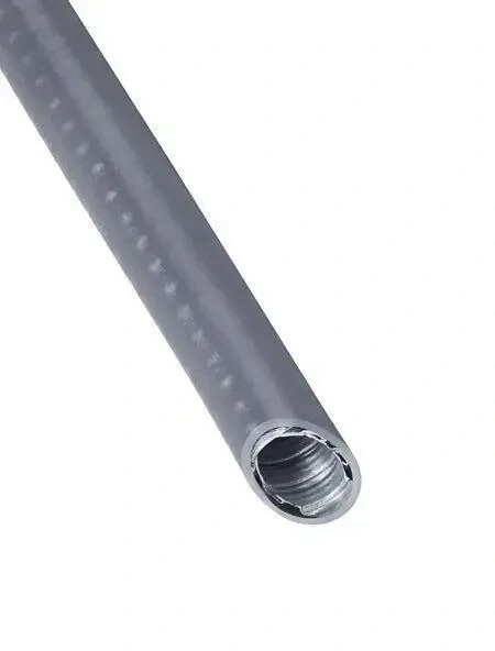 Fränkische MC-DMC-221-PVC.10 Metallschutzschlauch schwer flexibel grau ...