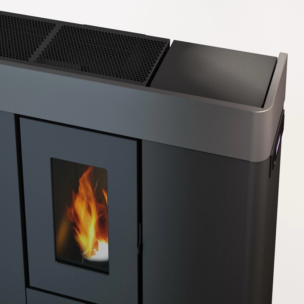 FreePoint Moon Poêle à Granulés Slim Canalisable 10kW titanium WiFi — free download