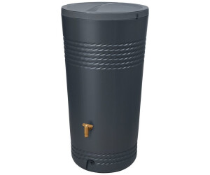 4rain MILO Regentonne Komplett-Set 230l graphite grey ab 142,00 ...