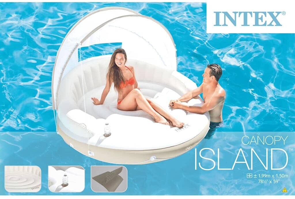 Lounge gonflable Caraïbes 199x150cm | INTEX