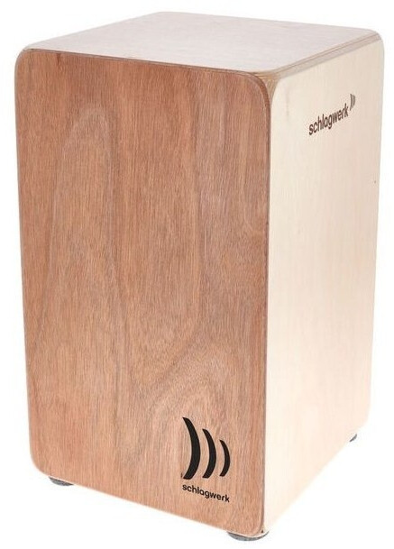 Schlagwerk Cajon Agile Base, natur, 20 Snare-Spiralen (SR-CP530