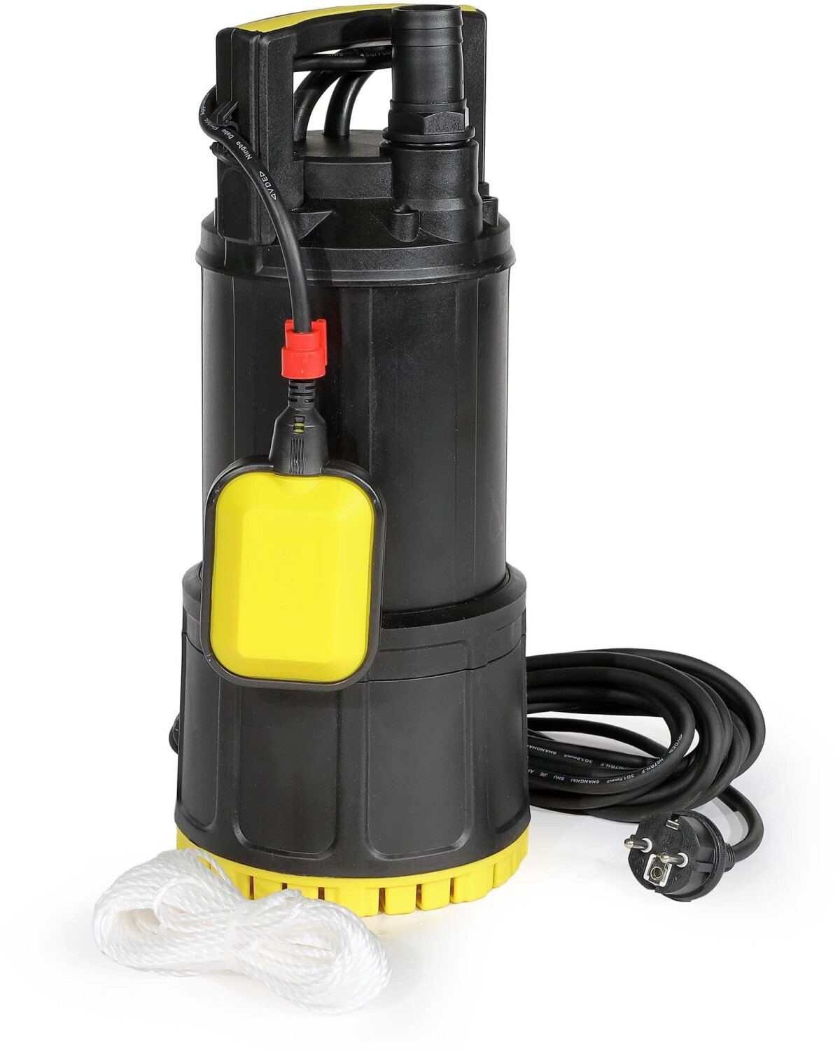 Wiltec Pompe Immergée 1000W avec Flotteur, Hauteur de Refoulement 30m — free download