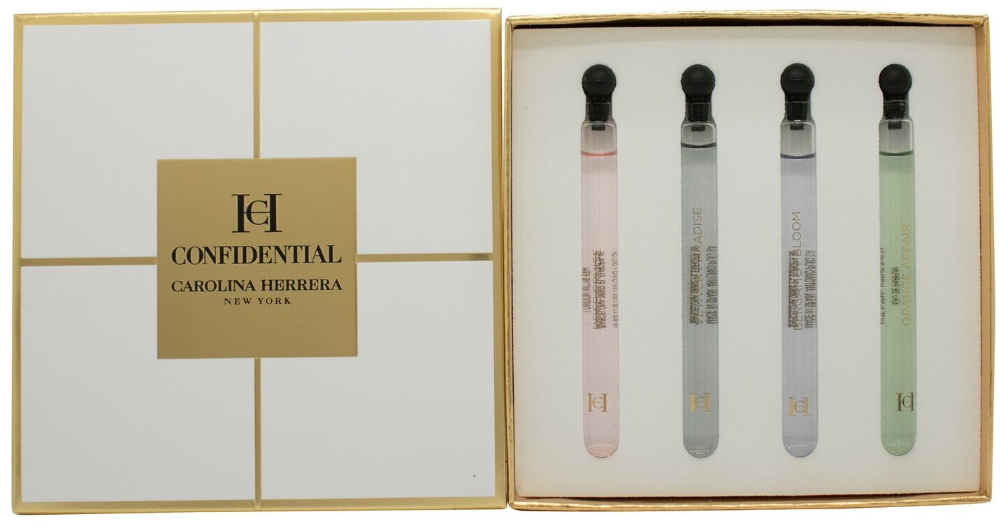Carolina Herrera Confidential Set de Miniaturas 4x4ml EDT (Orange ...
