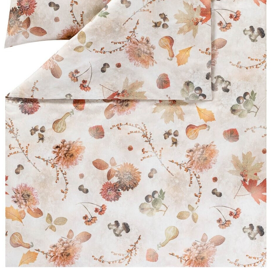 Estella Autumn Foliage Flanell-Bettwäsche 135x200, kastanie (4470-325) ab 45,00 € (Oktober 2026)