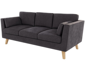 S Style M bel Mario 3 Sitzer Sofa Graphit Microfaser Holzf e s-style-m-bel-mario-3-sitzer-sofa-graphit-microfaser-holzf-e