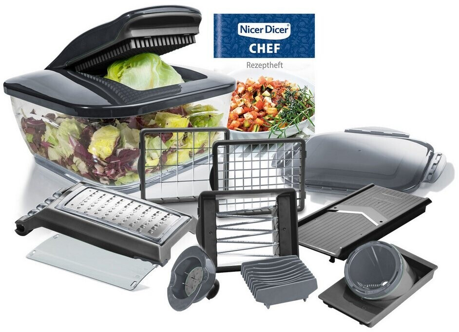 Genius Nicer Dicer Chef Gemüseschneider 15-teilig (A07413) ab 60,99 € (Oktober 2026)