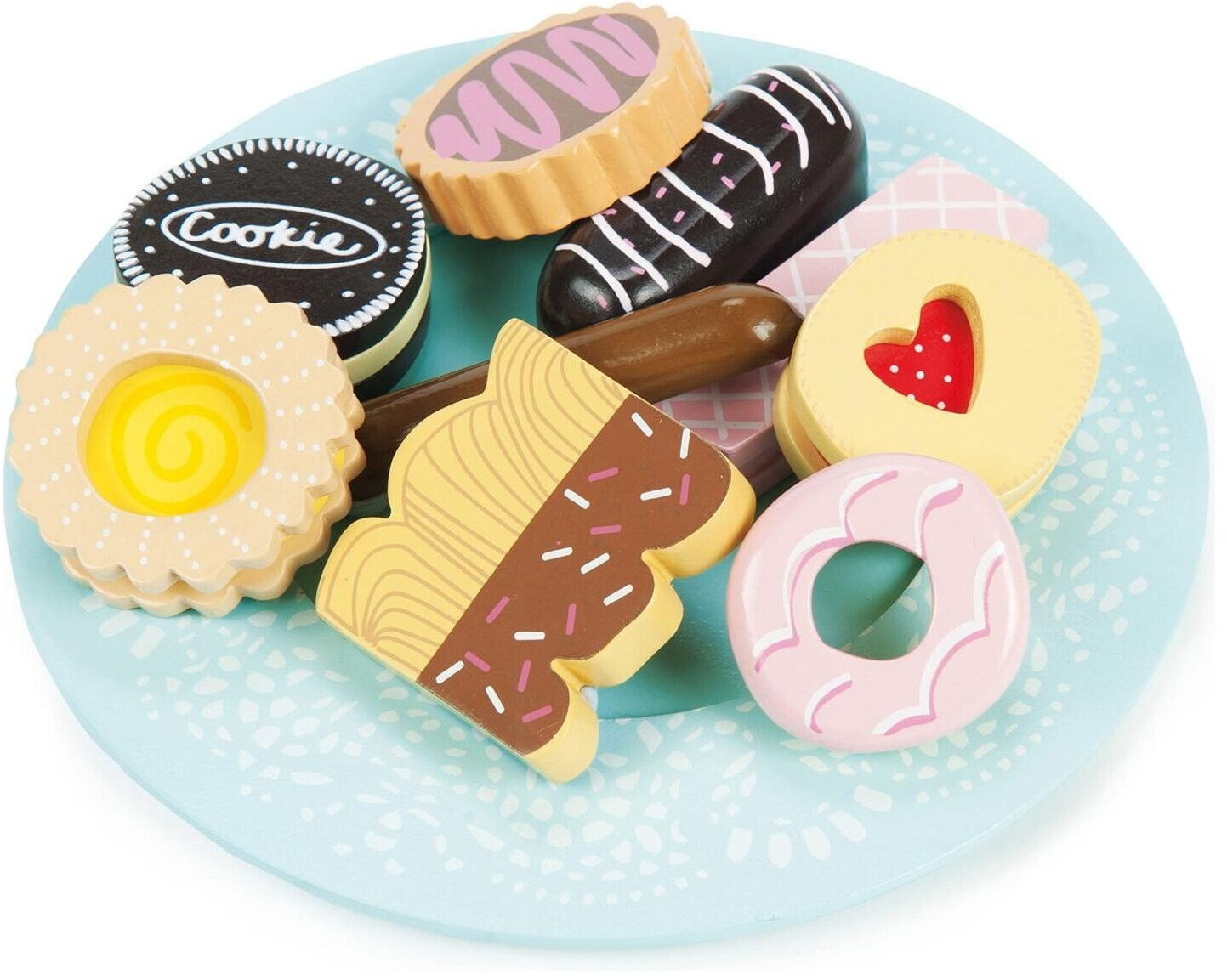 Gâteau D'anniversaire à Découper Le Toy Van – 6 Parts Avec Bougies Et Pelle – Jouet En Bois Montessori Dès 3 Ans